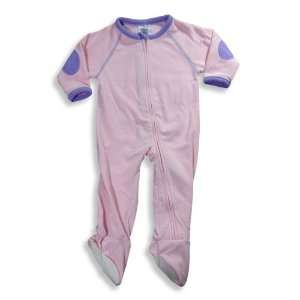   Footed Heavy Weight Blanket Sleeper, Pink, Lavender (Size 6 9Months