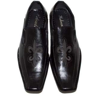 So 8081: Quality Mens Dress Shoes NEW BLACK size: 9.5  