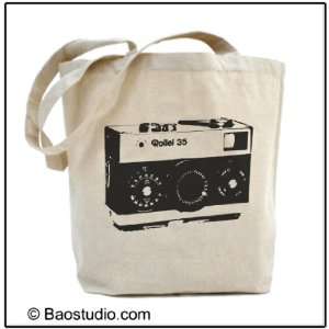   35 Camera   Eco Friendly Tote Graphic Canvas Tote Bag: Everything Else