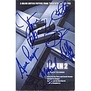  X MEN 2 Cast Autographed Signed X MEN 2 Book 10 SIGS 