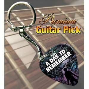  A Day To Remember Premium Guitar Pick Keyring Musical 