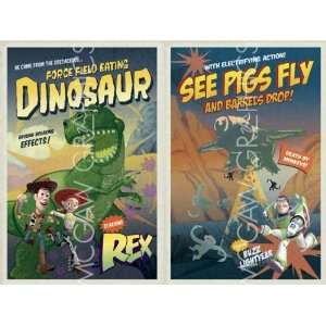 See Pigs Fly and Force Field Eating Dinosaur Set (Toy Story) by Walt 