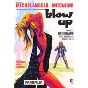  Blow Up (1966) 27 x 40 Movie Poster German Style A
