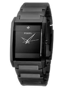  Fossil Mens Analog Black Dial Watch: Fossil: Watches