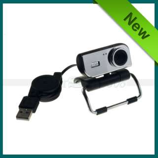 New 50.0M 6 LED USB2.0 Webcam Web Cam Video Camera w/Mic For PC Laptop 
