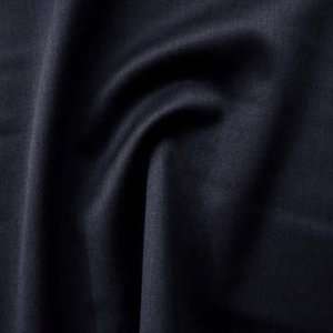  Wool Sateen Gabardine Fabric Midnight Navy: Home & Kitchen