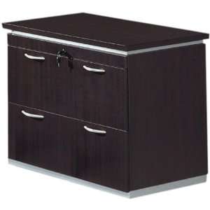   DMi Pimlico Veneer 2 Drawer Lateral Wood File Cabinet: Office Products
