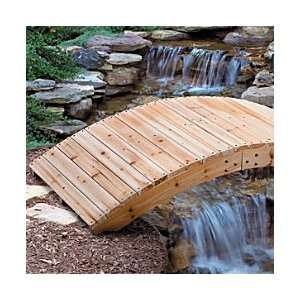  4 Wooden Arched Garden Bridge   Improvements: Patio, Lawn 