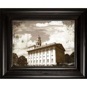  LDS Nauvoo Temple 38x31 Double Frame   Framed Legacy Art 