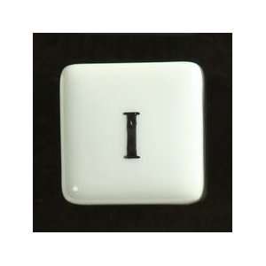  HomArt Porcelain Square Box, Alphabet I