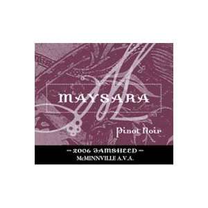  Maysara Winery Pinot Noir Jamsheed 2008 750ML: Grocery 