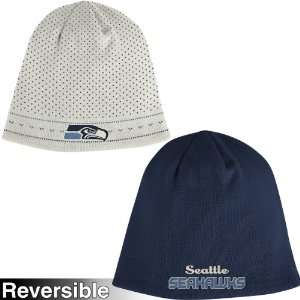 Reebok Seattle Seahawks Womens Reversible Knit Hat  Nflshop Exclusive 