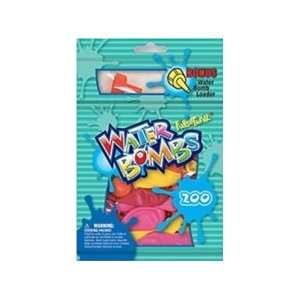  Water Bombs   200 Count Water Balloons with Nozzle Toys 