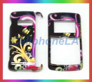 LG Env3 VX9200 Gold Pink Scape Hard Case Cover Phone  