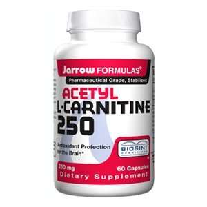  Jarrow Formulas Acetyl L Carnitine, 250 mg Size 60 