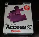 MS Access 97 PC CD compact relational database Upgrade Version