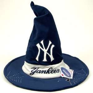   NEW YORK YANKEES OFFICIAL LOGO HALLOWEEN WITCH HAT: Sports & Outdoors