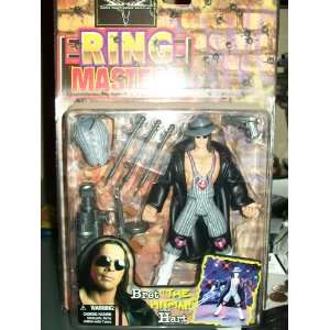  WCW RING MASTERS  BRET THE HITMAN HART Toys & Games