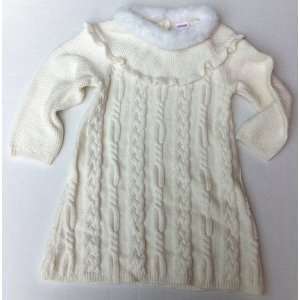    Baby Girl 2t Woven Ofwhite Dress Outfit Winter: Everything Else