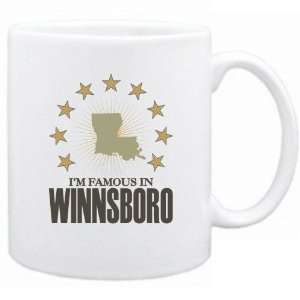  New  I Am Famous In Winnsboro  Louisiana Mug Usa City 