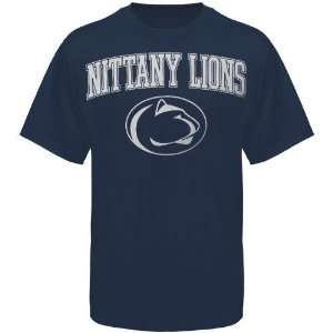  Lion Shirt : Penn State Nittany Lions Navy Blue Universal Mascot 