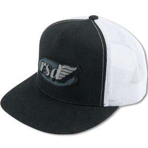 Roland Sands Designs Cafe Wing Patch Trucker Hat   One size fits most 