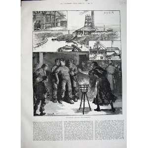  Colliery Explosion Accrington 1883 Mining Shaft Art