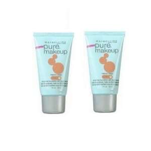   Medium Beige #3 Pure Makeup Shine Free Foundation (Pack of 2) Beauty