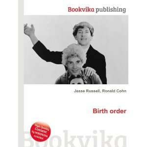  Birth order Ronald Cohn Jesse Russell Books