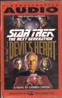Star Trek TNG Devils Heart Cassette Books on Tape, NEW  