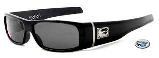 New $95 Retail   DRAGON FACTION Sunglasses with Spring Hinge  Jet 