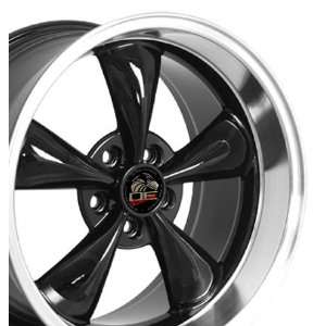  Bullitt Style Wheel with Machined Lip Fits Mustang (R 