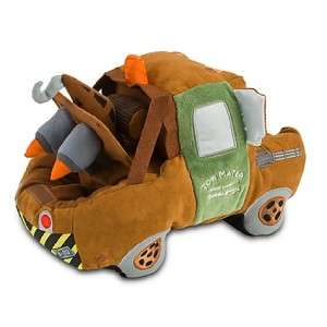 Disney Store Cars 2 Tow Mater 12 Plush Stuffed Toy NWT NEW  