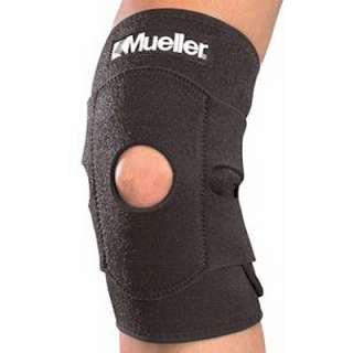 New Mueller Wraparound Knee Support Brace 4531 Black  