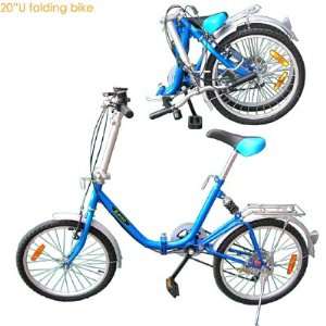    20 U Brand New Zport Folding Bike   Blue