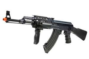   JG Full Metal Gearbox AK 47 Tactical RIS AEG w/ Integrated Rail System