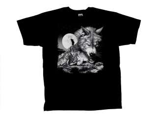 Wolves T Shirt,Wolf Collage Silhouette  