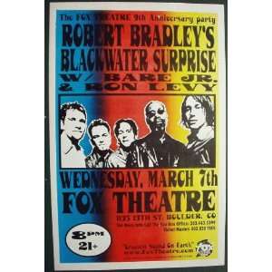  Robert Bradleys Blackwater Suprise Boulder Gig Poster 