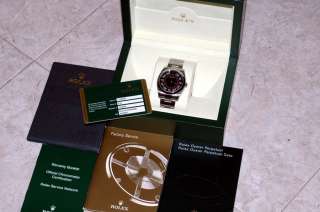   OYSTER PERPETUAL 116000 Black Orange Box / Papers year 2011  
