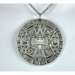  Aztec Calander Necklace 2012 End Times Mexican Culture 