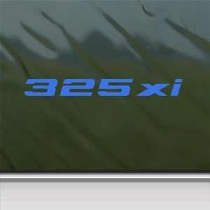  BMW Blue Decal M3 325I X5 745 M5 325 E46 E34 Car Blue 
