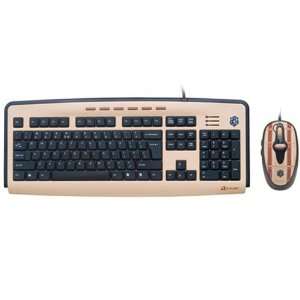  A4 Tech G Cube GKSP 2305B Mad For Plaid Keyboard & Mouse 