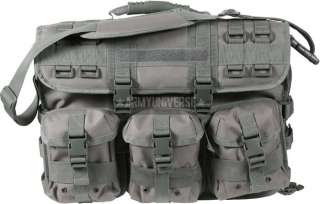 Foliage Green MOLLE Tactical Laptop Briefcase Bag (Item 