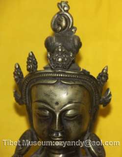 name wonderful amazing old antique tibetan buddhism iron buddha statue 