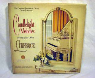 Candlelight Memories Featuring Liberace 4 LP Boxed Set  