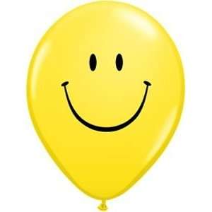  11 Inch Smiley Face Latex Balloons
