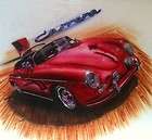 AIRBRUSHED PORSCHE 356 Speedster Carrera T SHIRT Ruby R