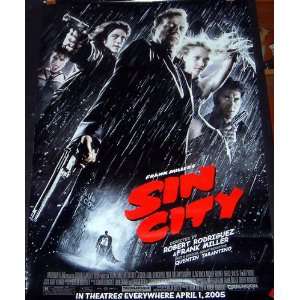  Sin City Two Sided Movie Theater Poster (Movie 