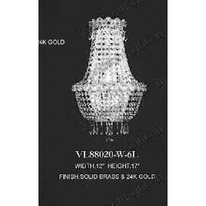 Swarovski Spectra Authentic Crystal Chandelier # VL88020WL6s Size w20 