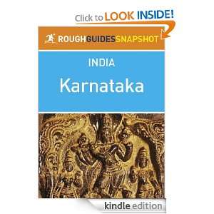 Karnataka Rough Guides Snapshot India (includes Bengaluru, Mysore 